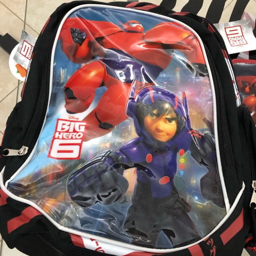 Big Hero Six school set of 3 (backpack, pencil case, barrel) new