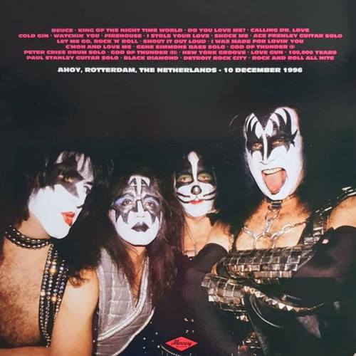 Kiss Rotterdam 1996 Triple Album New 25th Anniversary Vinyl