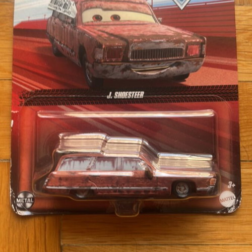 Disney Cars J. Shoesteer toy car new