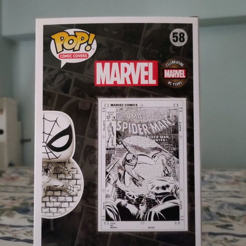 The Amazing Spider-Man Funko Pop! Comic Cover Figure #58 like new