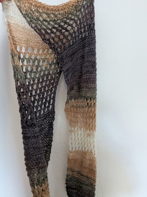 Scarf used, multicolor