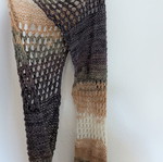 Scarf used, multicolor
