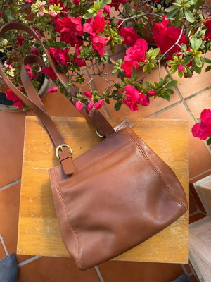 Vintage Coach Soho Buckle shoulder bag like new, brown