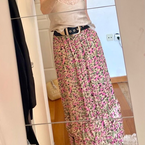 Bohemian Camo maxi skirt Medium new