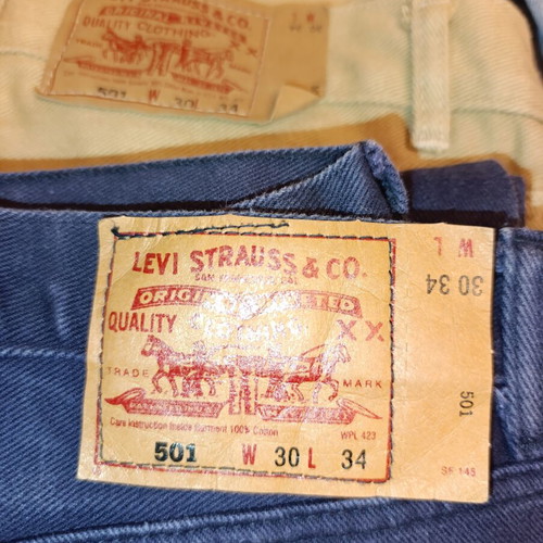 Levi's 501 & 451 jeans like new, mega kit