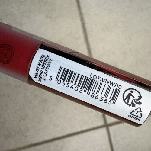 MUA Velvet Matte Liquid Lipstick Razzleberry new sealed