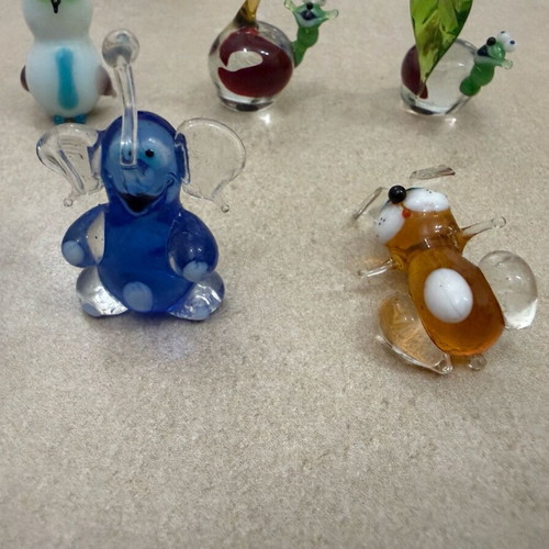 Murano miniatures like new, set of 8 pieces