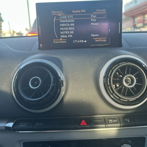 Audi A3 DSG turbo automatic diesel car, leather seats