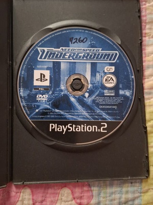Need for Speed Underground PS2 game