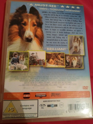 Lassie DVD like new, action romance, subbed