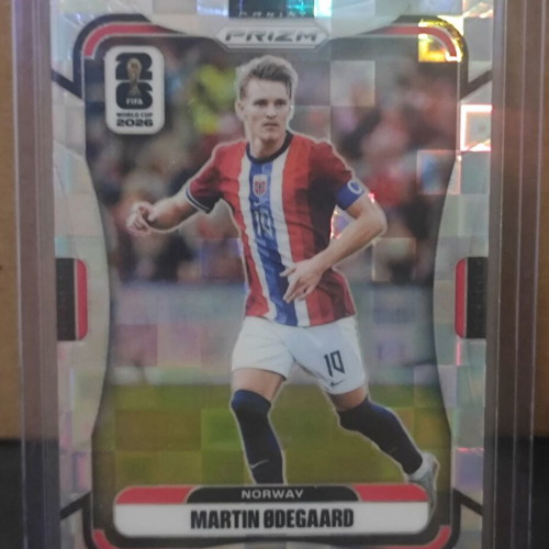 Martin Odegaard Pandora Prizm 2026 Panini Prizm World Cup card like new