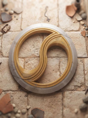 Chakram of Xena 3D printed, new collectible