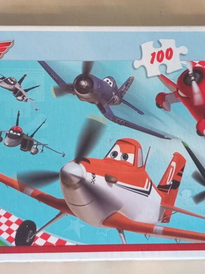 Puzzle Planes Disney 100 pcs like new