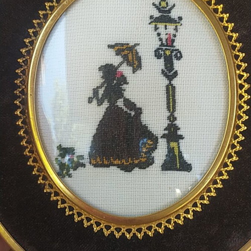 Vintage Kadrachi decorative handmade embroidery