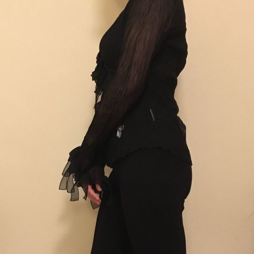 Vintage shirt like new, size medium, black