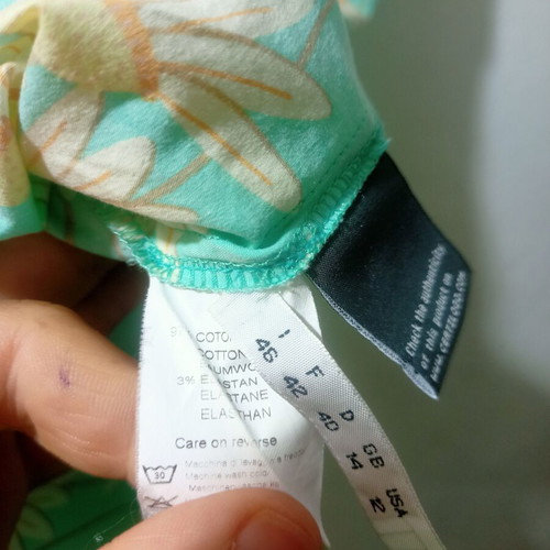 Blugirl Folies summer y2k dress like new, 97% cotton, size 42