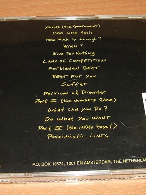 Bad Religion Suffer CD used, punk