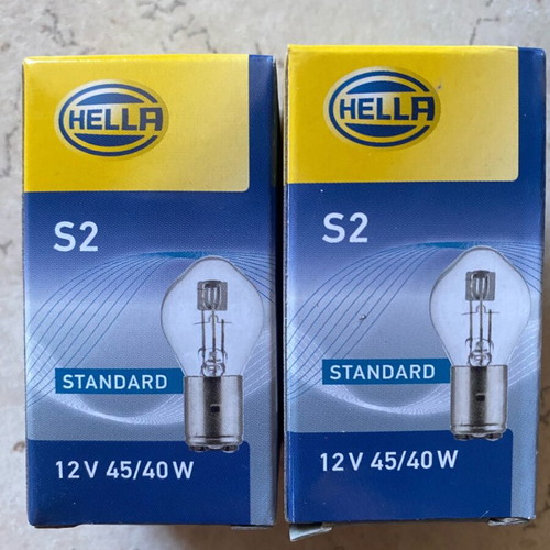 Lamp S2 12v45/40w new, 2 pieces
