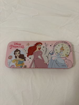 Princess Metal Pencil Case used with signs of wear