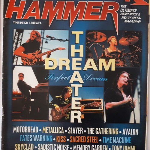 Metal Hammer magazines used, issues 158, 160, 168 from 1998