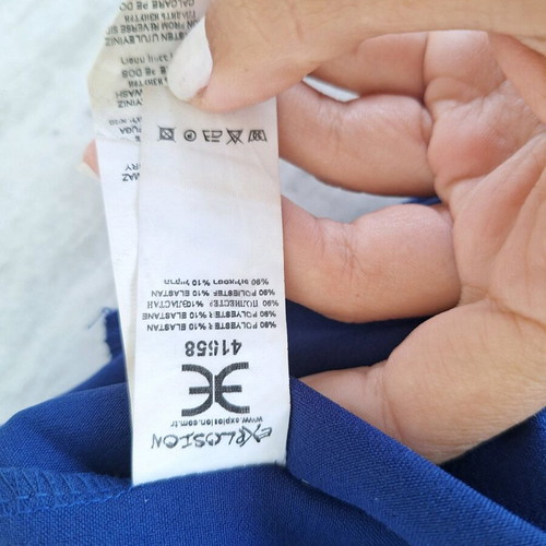 Blue suit pants large like new