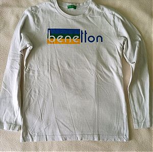 BENETTON Παιδικό μακρυμάνικο μπλουζάκι