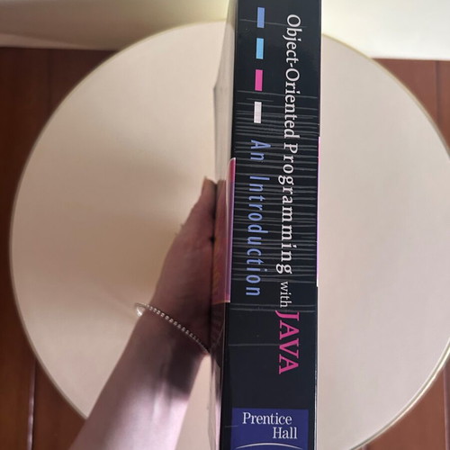 Object-Oriented Programming with JAVA new English book