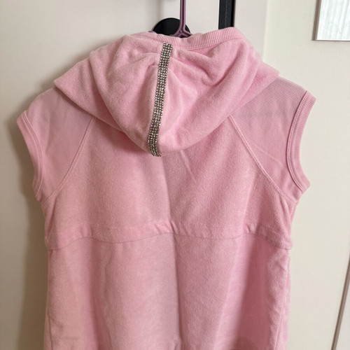 Zara short-sleeve terry jacket like new, pink colorful, size M