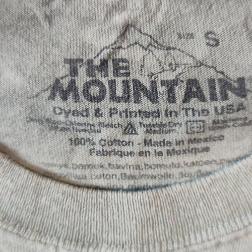 The Mountain t-shirt Big Face Skull by David Penfound size S like new
