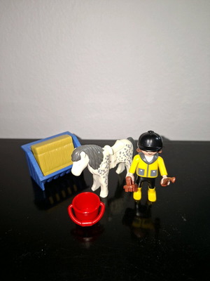 Playmobil 3119 Pony Rider like new