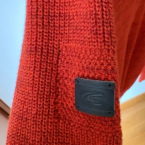 Camel Active sweater L orange, new, 100% cotton