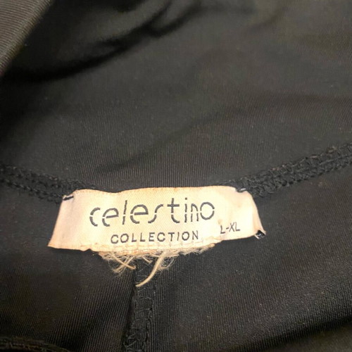 Celestino black leggings like new, size L