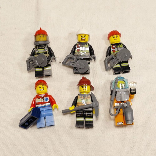 LEGO City Fire figures