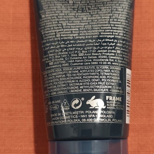 Avon Care Men Deep Power shave gel and face wash 150 ml new