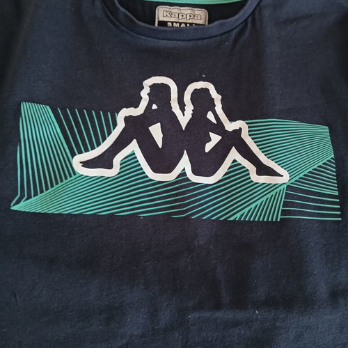 Kappa short sleeve shirt blue small like new