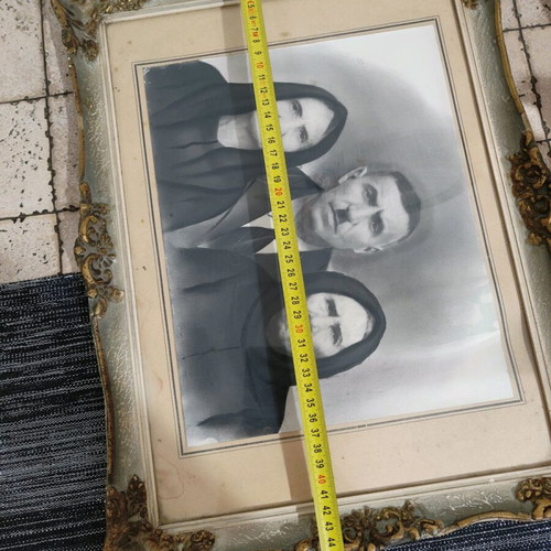 Vintage photo frames pack of 4, like new, 1950s-60s