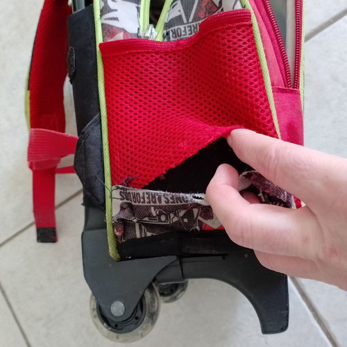 Scooby Doo kindergarten trolley bag used