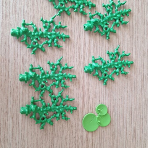 Playmobil gardening set like new, various plants