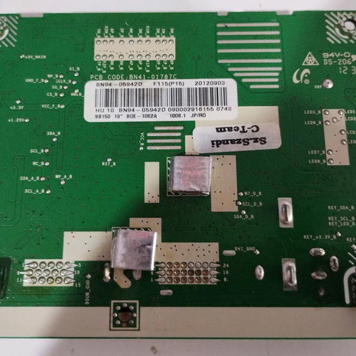 Samsung S27B350F mainboard used, central circuit board