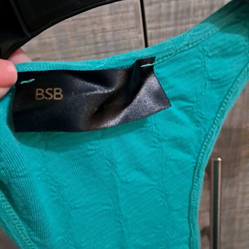Bsb short asymmetrical cotton dress like new, turquoise and gold