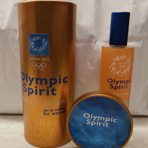 Collectible women's cologne Athens 2004 Olympic Spirit eau de toilette 75 ml new