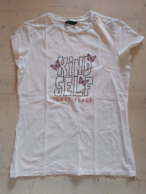 T shirt Splash About used, white, size 152-158 cm girls
