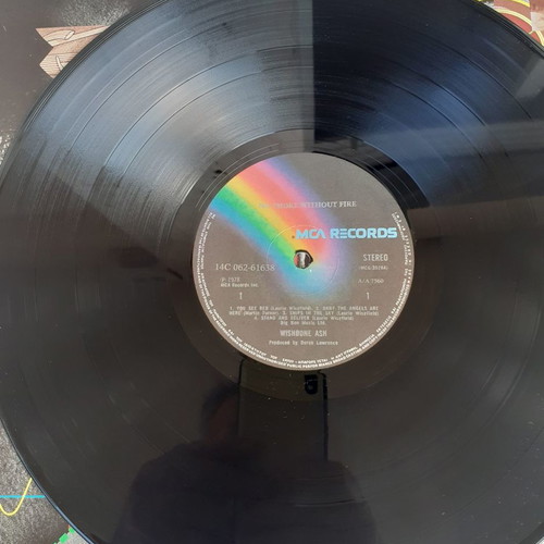Wishbone Ash No Smoke Without Fire LP used, rock vinyl