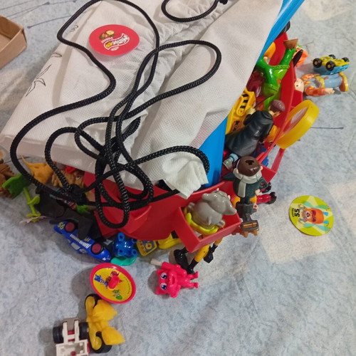Mega lot of used toys and figures for collectors and kids