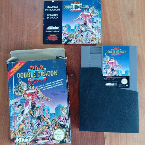 Nintendo NES Double Dragon 2 The Revenge used, complete in box