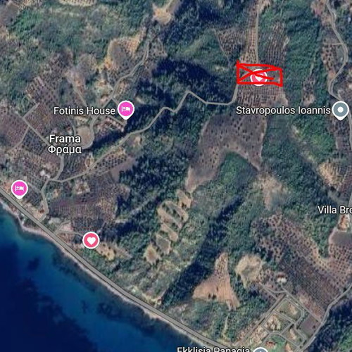 Agricultural land 9,717 m² in Rachi Nea Skioni, buildable