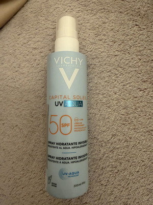 Vichy Capital Soleil UV-Aqua SPF50 Spray 200ml new, body sunscreen