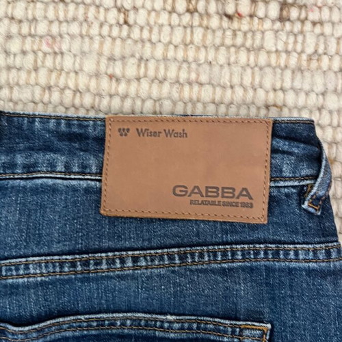 Gabba Athen jeans like new, dark blue denim, size 33