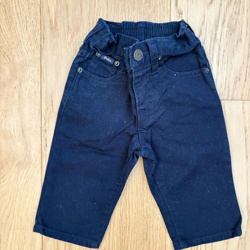 Ralph Lauren baby jeans in dark blue, size 3-6 months
