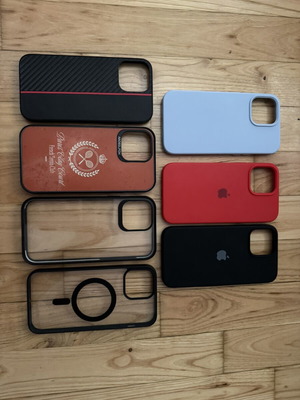 Θήκες iPhone 13 Pro Max σαν καινούργιες, πακέτο 7